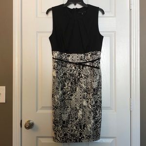 Never Worn! Tiana B Empire Waist Belted Dress
